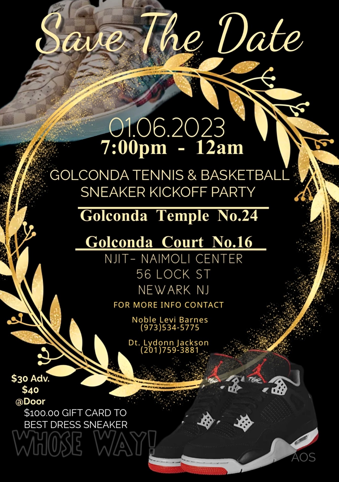 Sneaker Kickoff Party